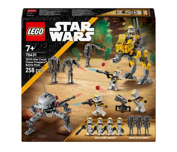 LEGO Star Wars 75431 żołnierze-klony z 327. korpusu galaktycznego - 1331719 - zdjęcie 3